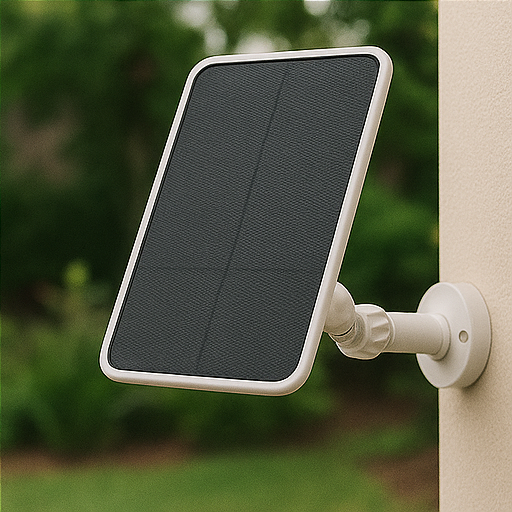 Saulės baterijos vaizdo stebėjimo kameroms